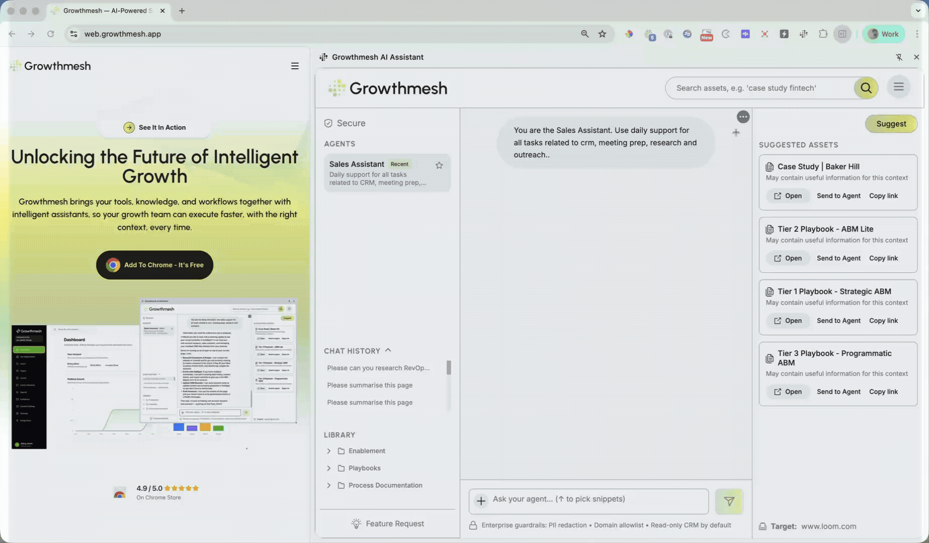 Growthmesh Meeting Prep